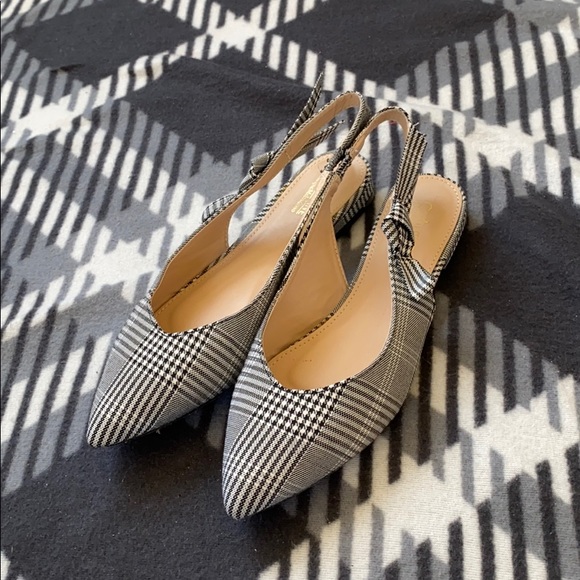 Catherine Malandrino Shoes - Catherine Malandrino Open Back Flats *EUC*